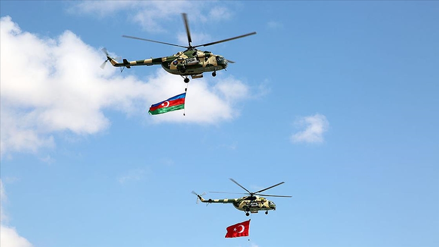 Türkiye ve Azerbaycan ortak tatbikatında işgal bölgeleri kurtarıldı