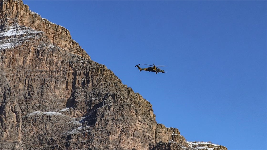 Irak'ın kuzeyinde 4 PKK'lı terörist etkisiz hale getirildi