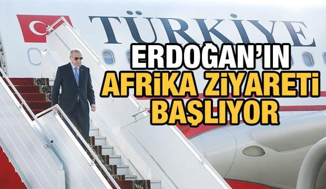 Cumhurbaşkanı Erdoğan'dan Angola, Togo ve Nijerya ziyareti