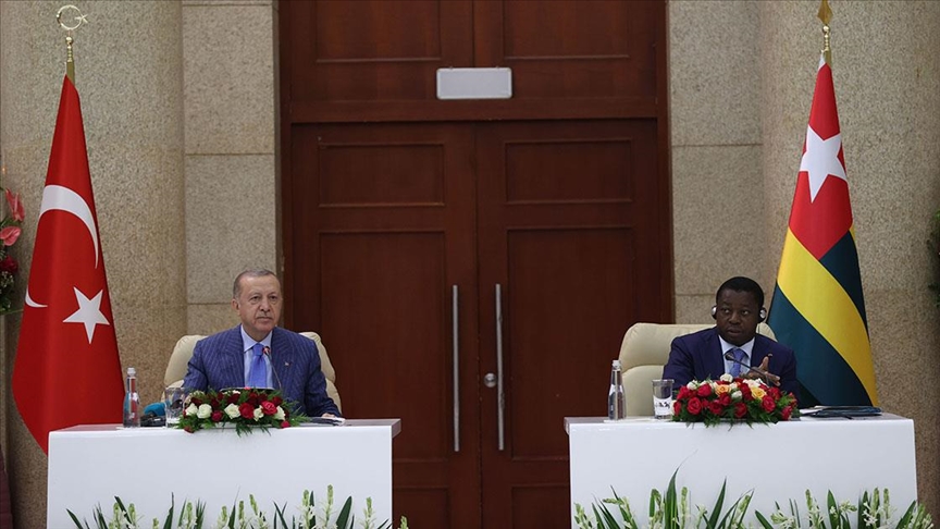 Cumhurbaşkanı Erdoğan: Togo'nun FETÖ ile mücadelemiz bağlamında verdiği destek takdire şayandır