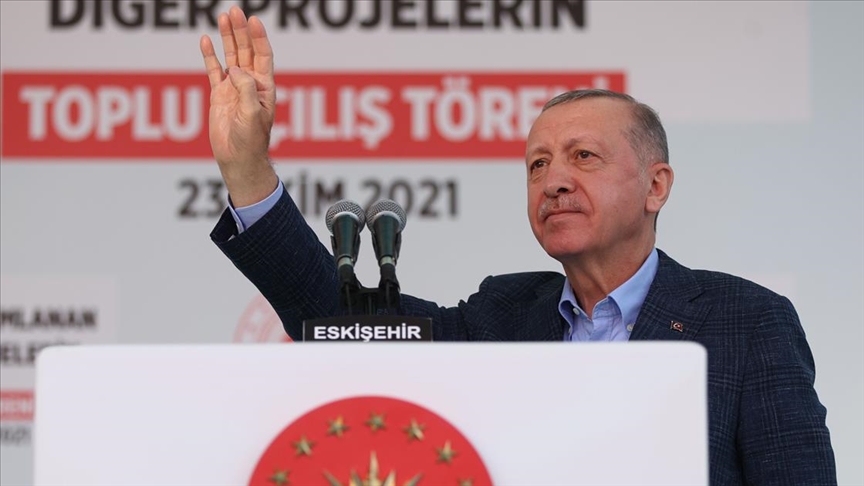 Erdoğan'dan Eskişehir toplu açılış töreninde flaş açıklamalar