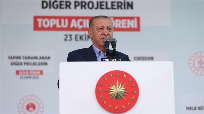 Cumhurbaşkanı Erdoğan: Yaşadığımız sıkıntılar geçicidir ama elde edeceğimiz kazançlar nesiller boyu devam edecektir