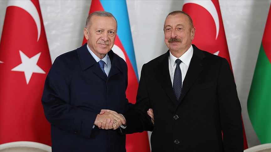İlham Aliyev, 29 Ekim Cumhuriyet Bayramı dolayısıyla Cumhurbaşkanı Erdoğan'ı kutladı