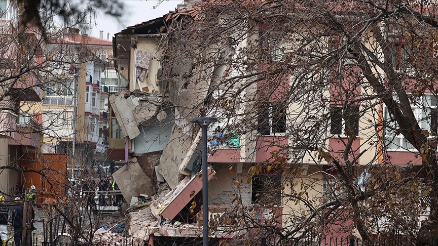 Keçiören'deki Onbirler Apartmanı'nda meydana gelen patlamanın nedeni belli oldu