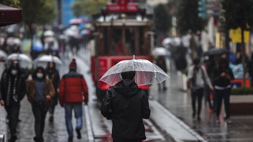 Marmara ve batı bölgeleri için sağanak uyarısı