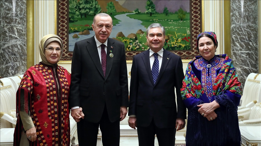 Emine Erdoğan'dan 'Türkmenistan' paylaşımı