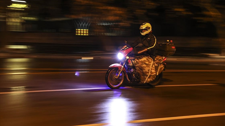 İstanbul'daki lodos fırtınası nedeniyle motosiklet ve elektrikli scooterlar trafiğe çıkamayacak