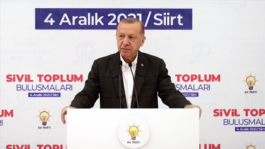 Cumhurbaşkanı Erdoğan: Teröre ve Kandil uzantılı siyasete yer yok!