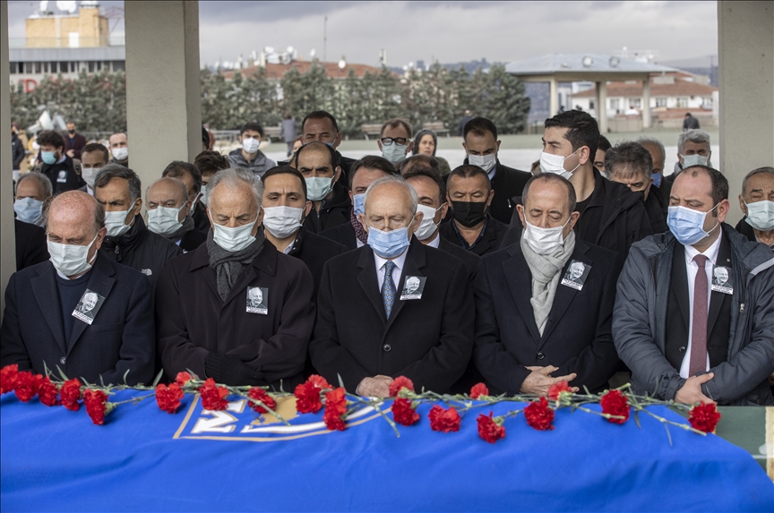 İktisatçı Prof. Dr. Tuncer Bulutay için Ankara'da cenaze töreni düzenlendi