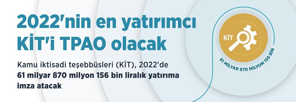 2022'nin en yatırımcı KİT'i TPAO olacak!