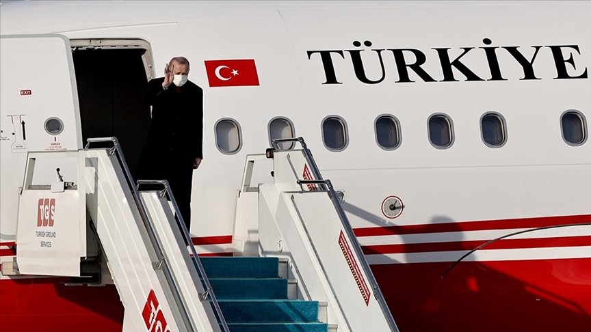 Cumhurbaşkanı Erdoğan Arnavutluk'a gitti