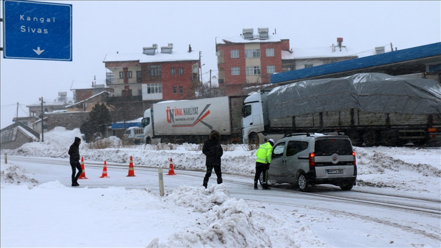 Malatya-Sivas kara yolu ulaşıma açıldı!