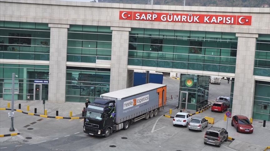 Sarp Sınır Kapısı'nda geçen yıl 156 kaçakçılık olayı önlendi