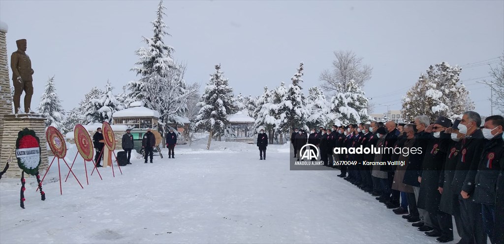 Kazım Karabekir Paşa vefatının 74. yılında anıldı