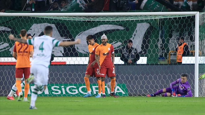 Konyaspor Galatasaray'a şans vermedi