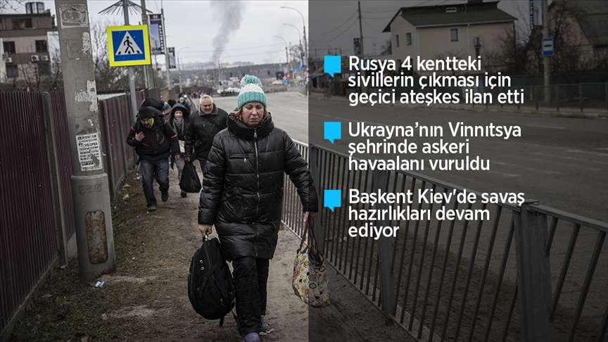 'Rusya-Ukrayna savaşı 12. gününde'