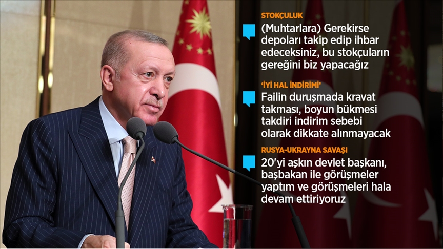 Cumhurbaşkanı Erdoğan: Ayçiçeği, zeytinyağı sorunumuz yok