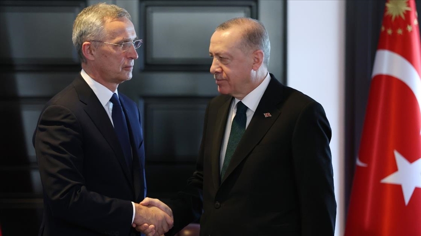 Cumhurbaşkanı Erdoğan, NATO Genel Sekreteri Stoltenberg'i kabul etti