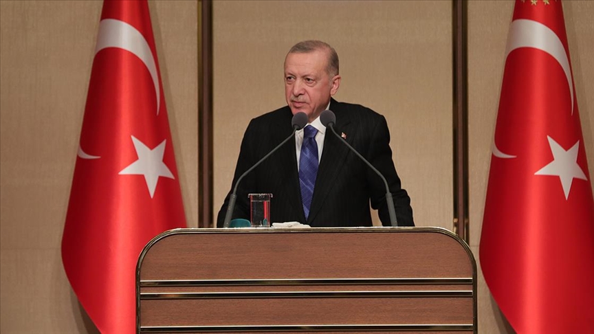 Cumhurbaşkanı Erdoğan: Öğretmenlerimizin mali ve özlük hakları konusunda gözle görülür ilerlemeler kaydettik