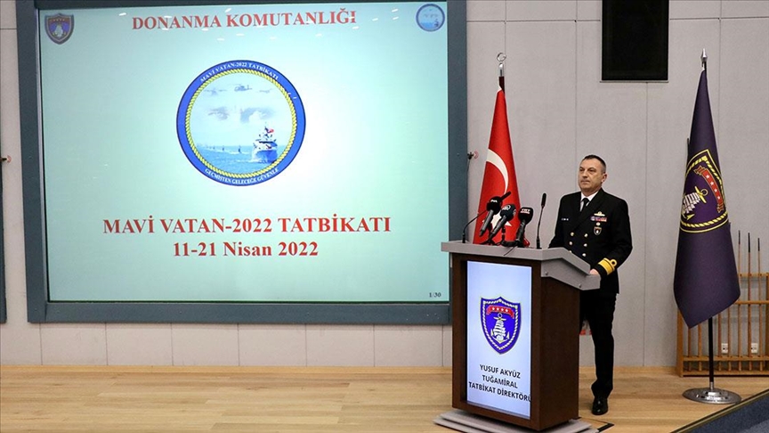 Mavi Vatan-2022 Tatbikatı başladı