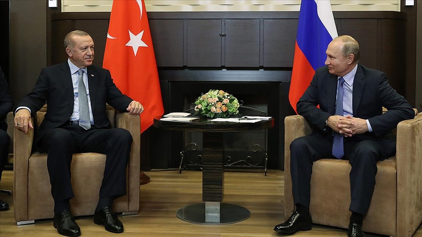 Cumhurbaşkanı Erdoğan, Rusya Devlet Başkanı Putin'le telefonda görüştü