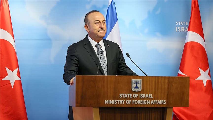 Çavuşoğlu: İsrail'le birçok alandaki ilişkilerimize yeni enerji kazandırmada hemfikir olduk