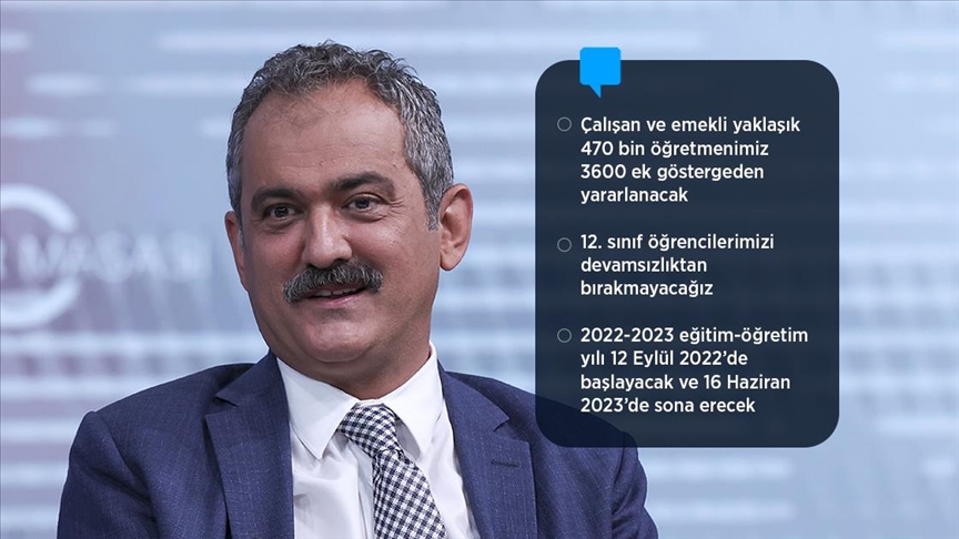 Bakan Özer: Öğretmen Ataması 2022-2023 Eğitim Öğretim yılına yetişecek!