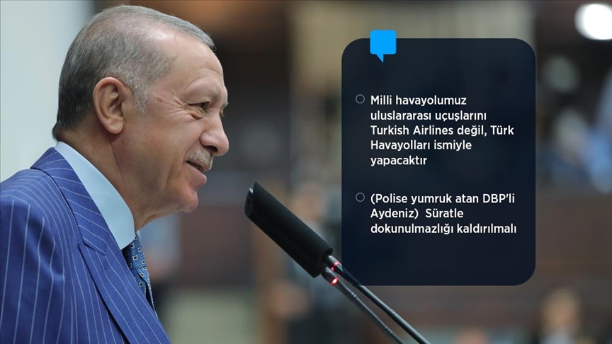 Erdoğan: Lisans ve yüksek lisans dahil öğrenci affı Meclis'e sunulacak!