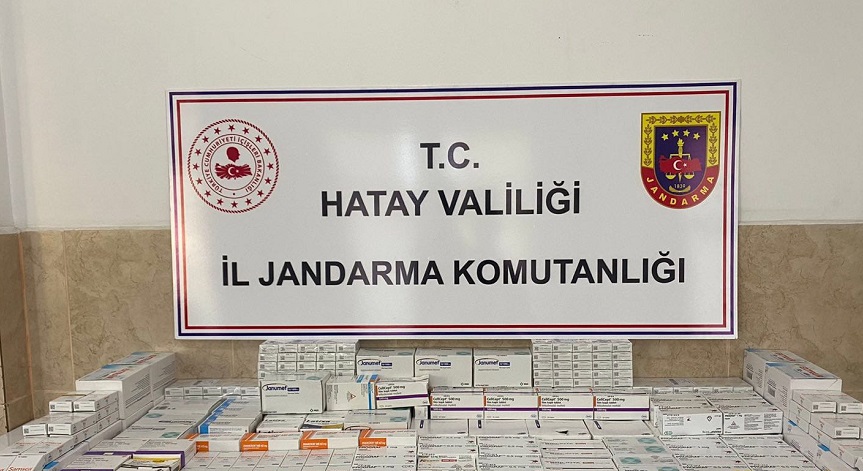 HATAY'da BAŞARILI KAÇAK İLAÇ OPERASYONU