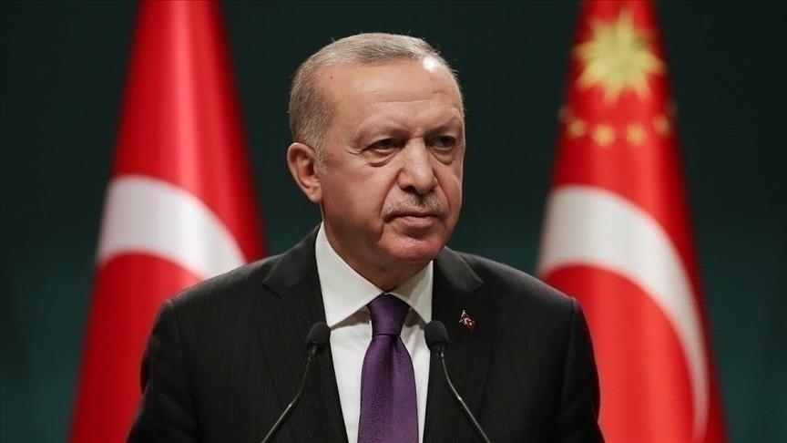 Cumhurbaşkanı Erdoğan'dan şehit Teğmen Keskin'in ailesine başsağlığı mesajı