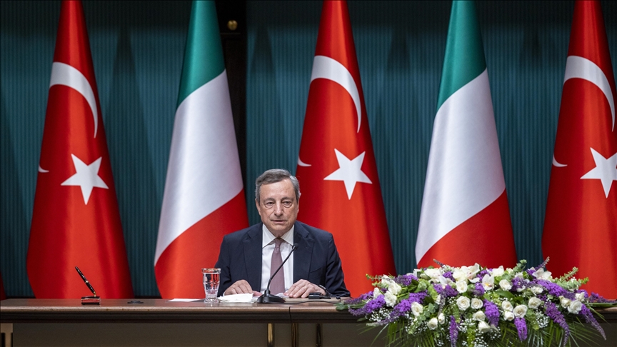 Draghi: Türkiye'nin arabuluculuk çabaları takdire şayandır