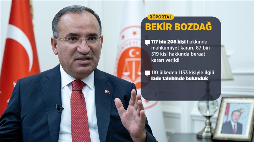 Bakan Bozdağ darbe girişiminde yaşadıklarını ve FETÖ'yle mücadeleyi anlattı