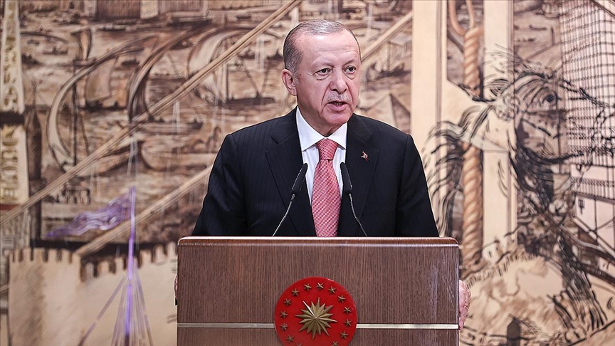 Erdoğan: 'Tahıl koridoru' planının icra ve denetimi İstanbul'da kurulacak merkezden gerçekleşecek