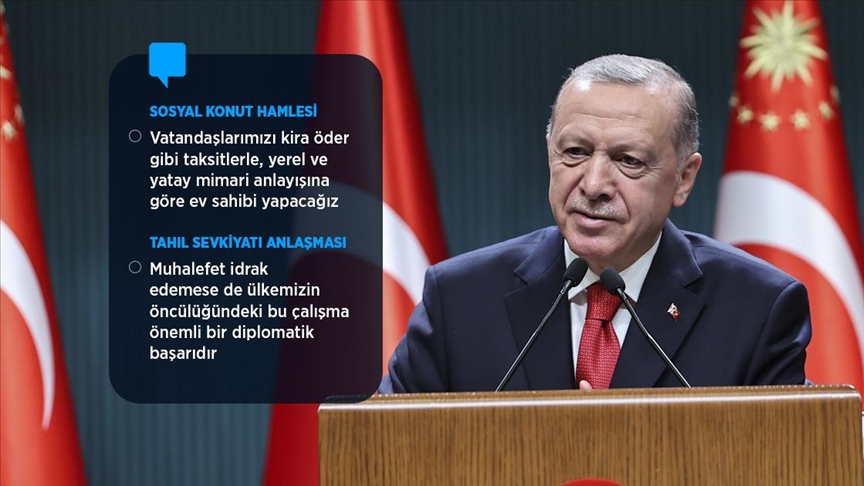 Erdoğan: Cumhuriyet tarihinin en büyük sosyal konut hamlesini başlatıyoruz
