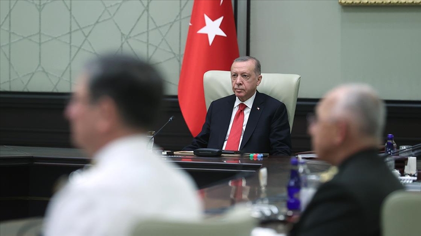 Yüksek Askeri Şura, Cumhurbaşkanı Erdoğan başkanlığında toplandı