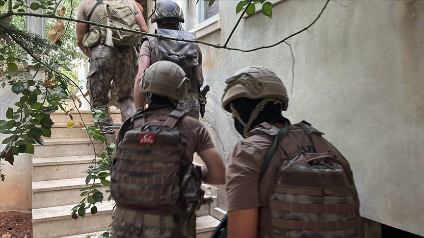 Mersin'de PKK/KCK'ya yönelik "Temizleme 2 Operasyonu"nda 5 gözaltı