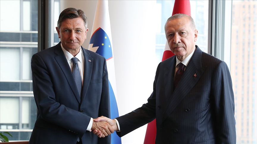 Cumhurbaşkanı Erdoğan, Slovenya Cumhurbaşkanı Pahor ile bir araya gelecek