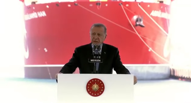 Erdoğan: Abdülhamid Han Gemimizi Yörükler-1 kuyusuna uğurlayacağız