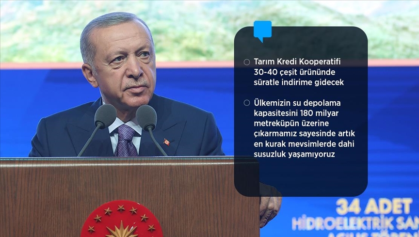 Erdoğan: Büyükbaş hayvanlarda yüzde 30-35 gibi bir indirimle satışa başlayacağız