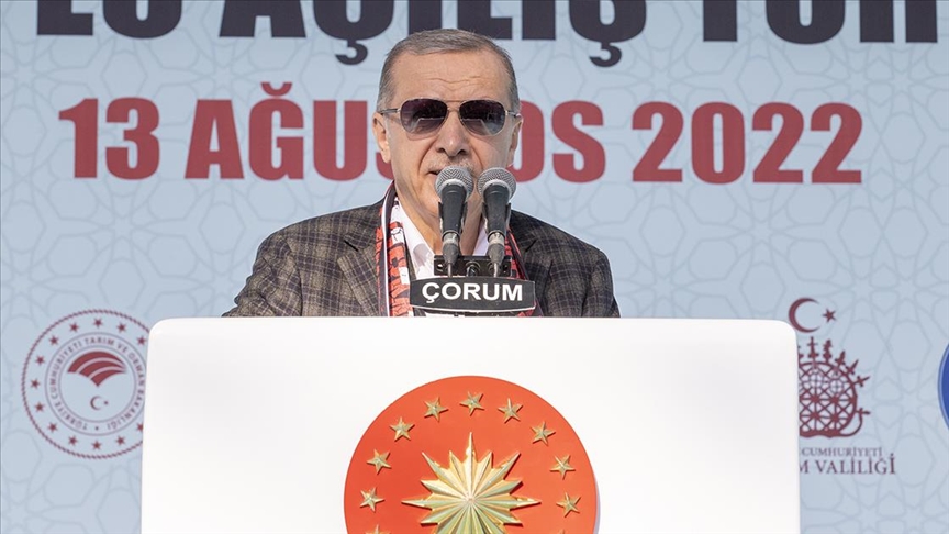 Cumhurbaşkanı Erdoğan'dan Çorum'da flaş açıklamalar