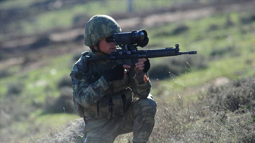 Barış Pınarı bölgesinde 2 PKK/YPG'li terörist etkisiz hale getirildi