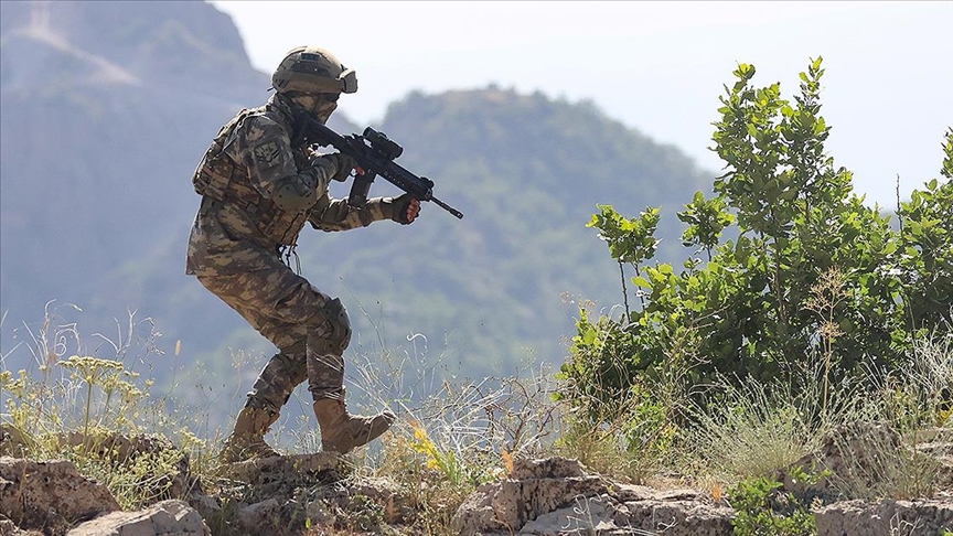Barış Pınarı bölgesine saldırı hazırlığındaki 2 PKK/YPG'li terörist etkisiz hale getirildi