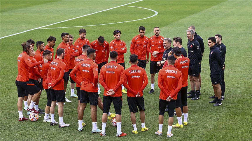 A Milli Futbol Takımı, Lüksemburg maçı hazırlıklarını sürdürdü