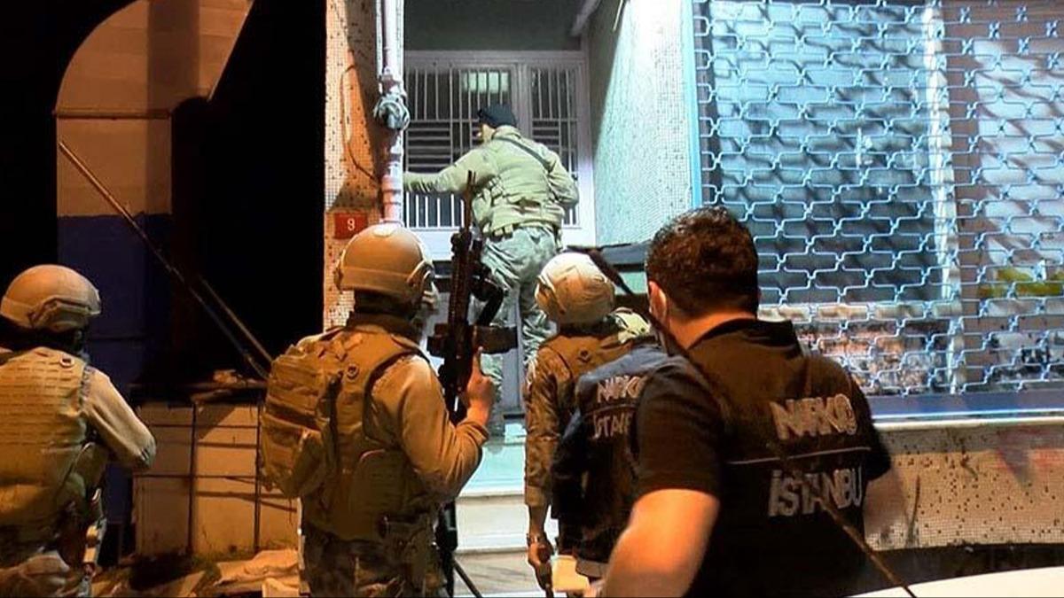 İstanbul'da uyuşturucu operasyonu: 367 kişi yakalandı
