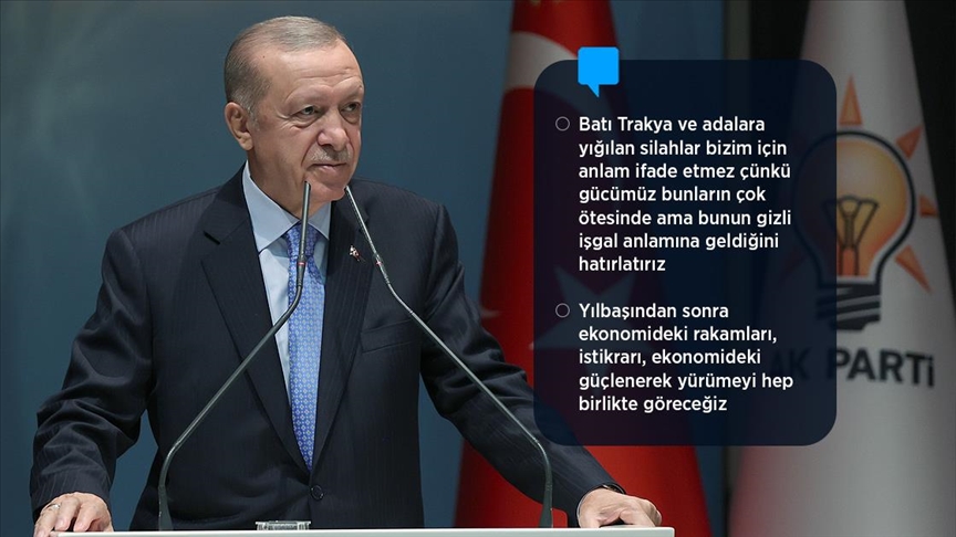 Cumhurbaşkanı Erdoğan: Tüm kalbimizle barış ve huzur istiyoruz