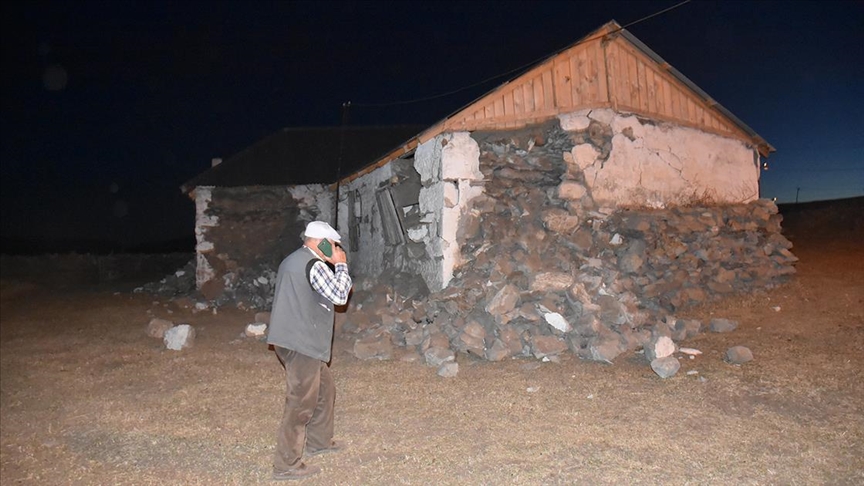 Ardahan'da 5 büyüklüğünde deprem meydana geldi