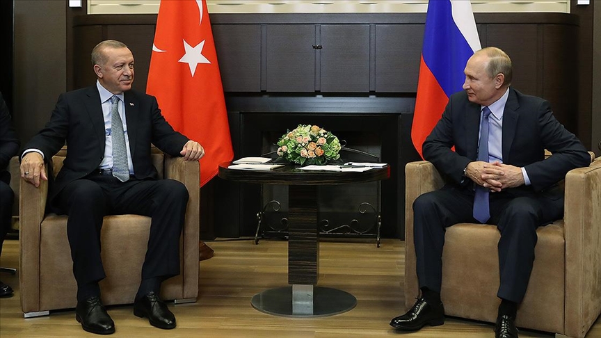 Cumhurbaşkanı Erdoğan, Rusya Devlet Başkanı Putin ile telefonda görüştü