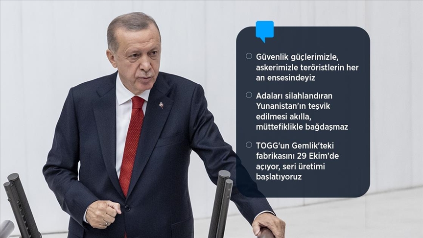 Erdoğan: Yeni dönem Meclisimiz Türkiye'yi hakkı olan yeni anayasayla buluşturacak