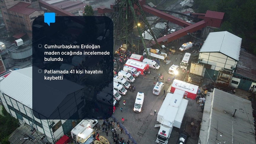 Amasra'da patlama yaşanan maden ocağındaki arama kurtarma çalışmaları tamamlandı