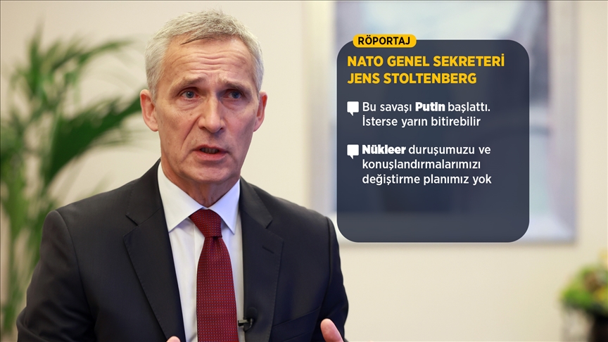 Stoltenberg: Rusya nükleer savaşın kazananı olmayacağını anlamalı